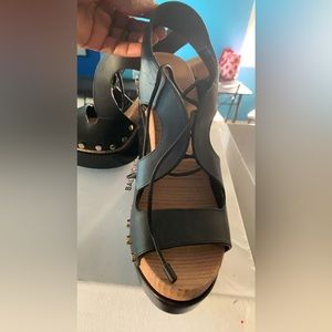 Balenciaga women sandals shoes, never worn. Boxes in good condition